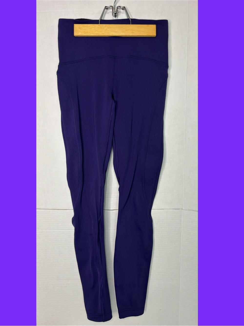 Lululemon Women's Wunder Leggings Running High-Waist Purple Active Pants